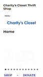 Mobile Screenshot of charityscloset.org